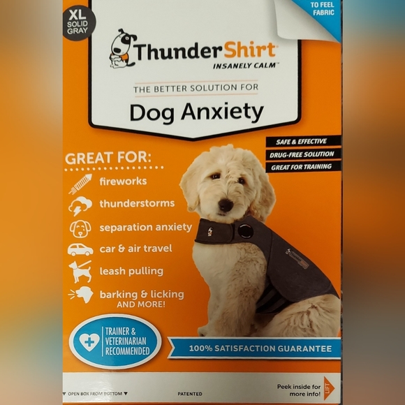 Thundershirt Other - XL Solid Grey Thunder Shirt
